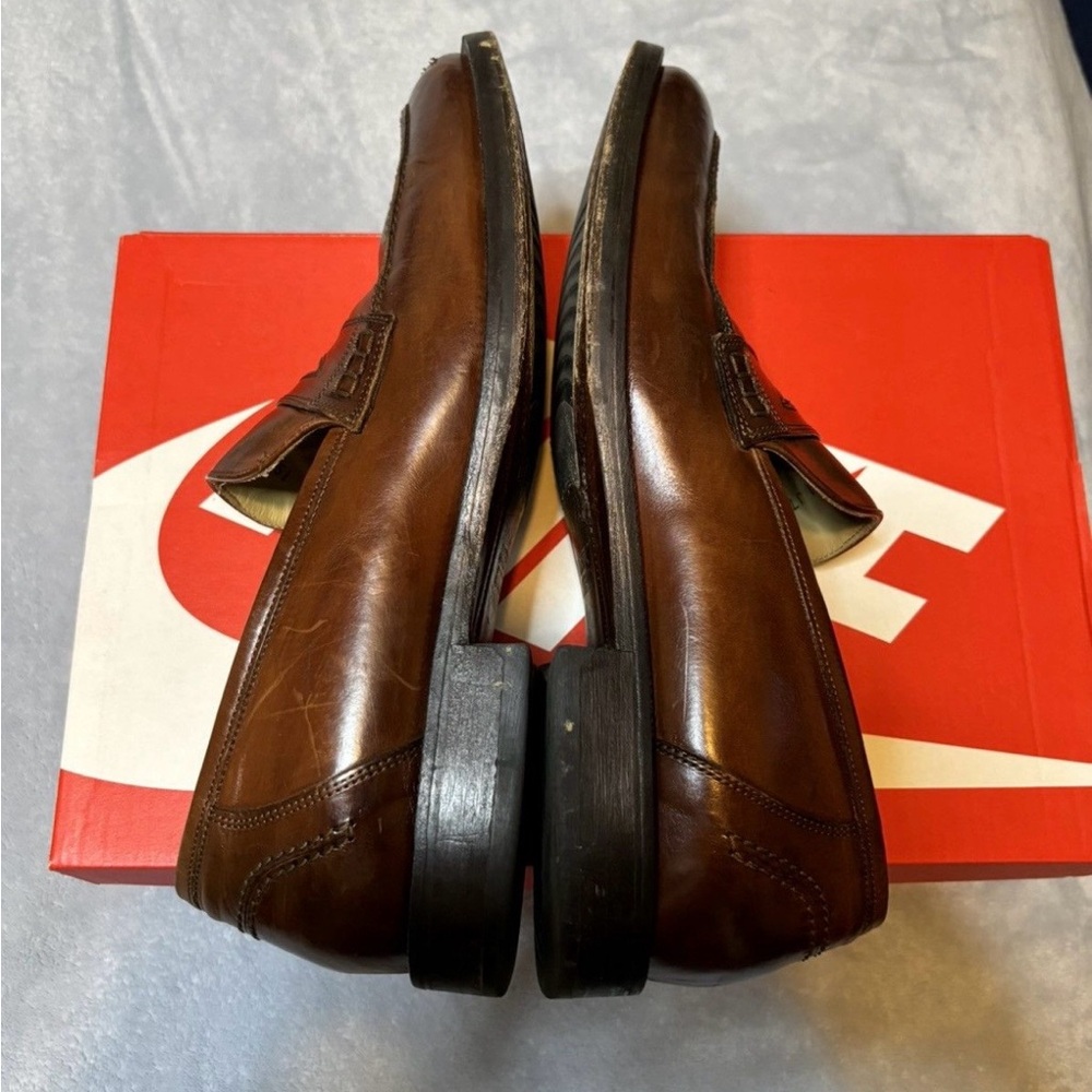 Johnston&Murphy Italy Men’s Dress Shoes Size 10 - Picture 2 of 7